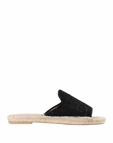 Mychalom Woman Espadrilles Black Textile fibers Cover