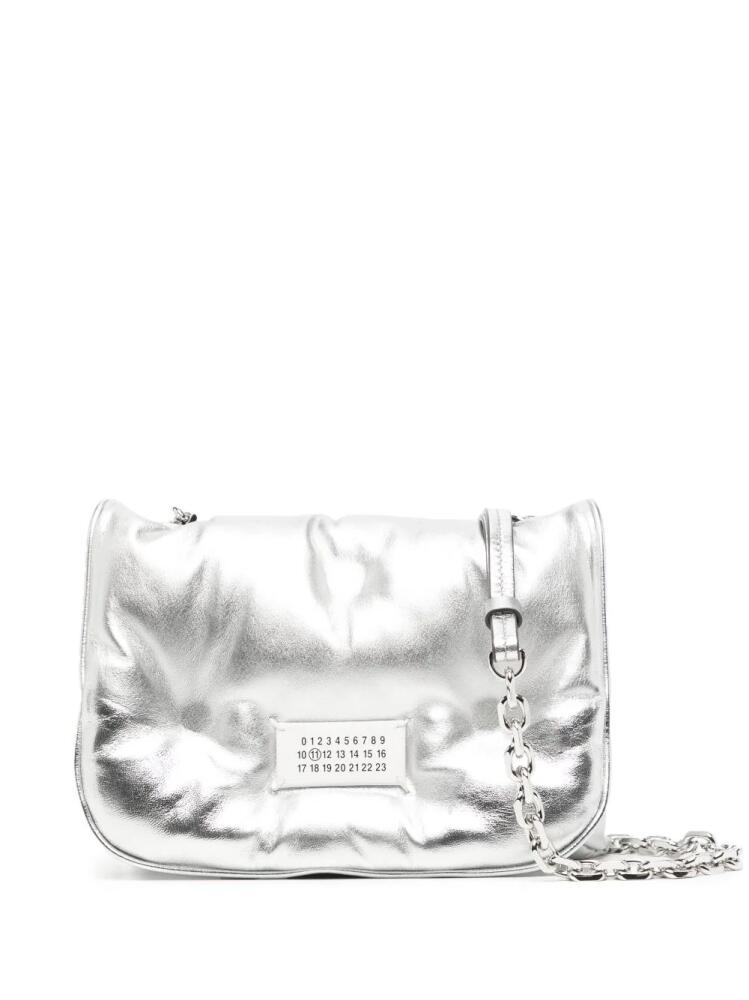 Maison Margiela small Glam Slam Flap shoulder bag - Silver Cover