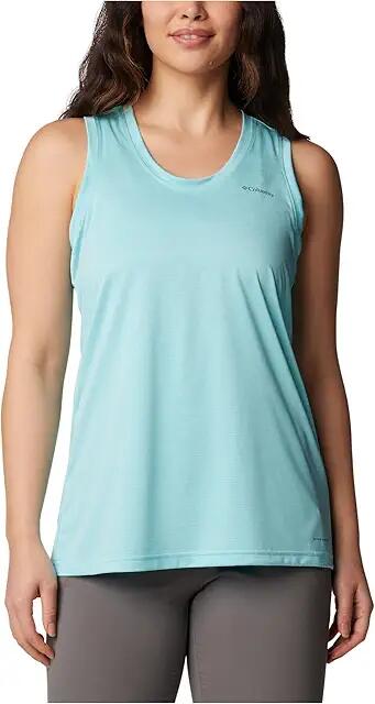 Columbia Hike Tank (Aquamarine Heather) Women's Clothing Cover