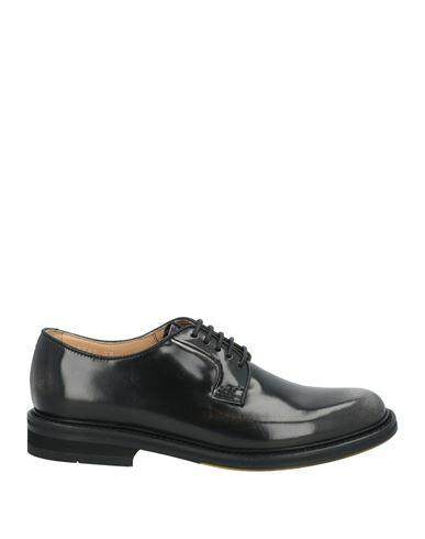 Doucal's Woman Lace-up shoes Black Leather Cover