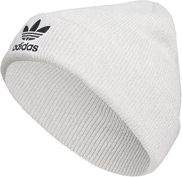 adidas Originals Trefoil Beanie (White/Orbit Grey/Black 23) Caps Cover