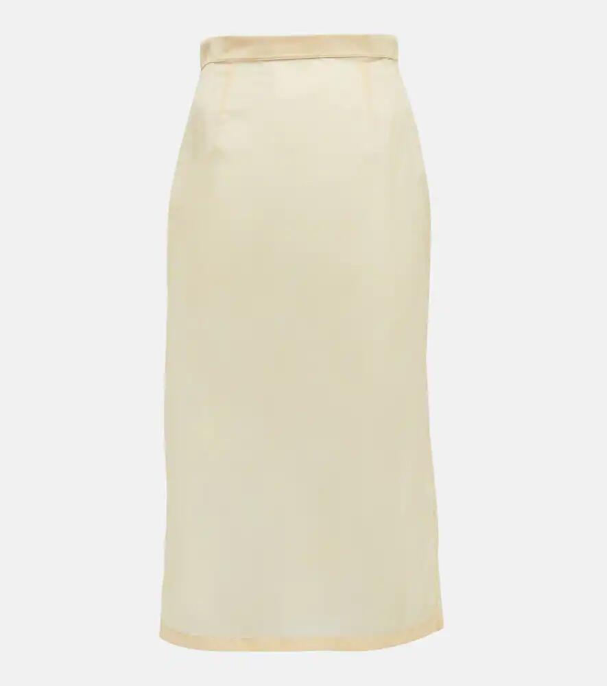 Maison Margiela Sheer pencil skirt Cover