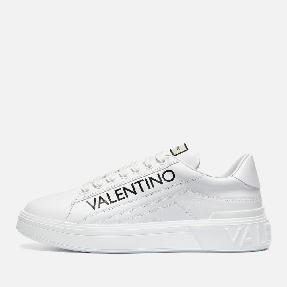 Valentino Men's Rey Leather Trainers Cover