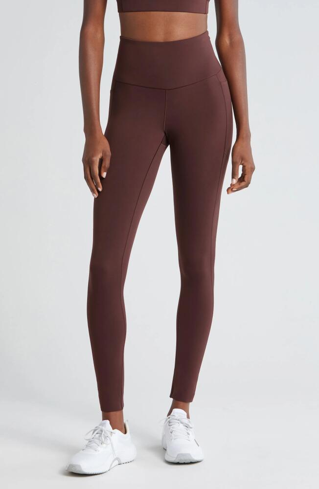 Rhone Revive Pockets 7/8 Leggings in Brown Berry Cover