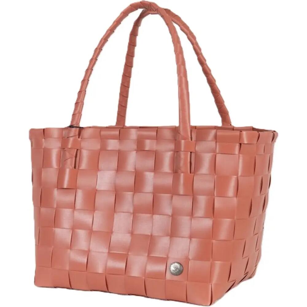 Handed By Paris Recycled Plastic Tote Bag in Terracotta Cover