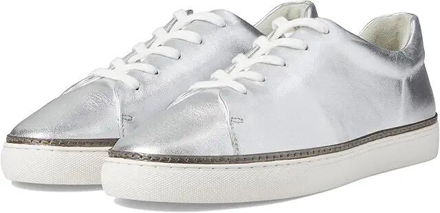 Johnston & Murphy Callie Lace To Toe (Silver Metallic Sheepskin) Women's Shoes Cover