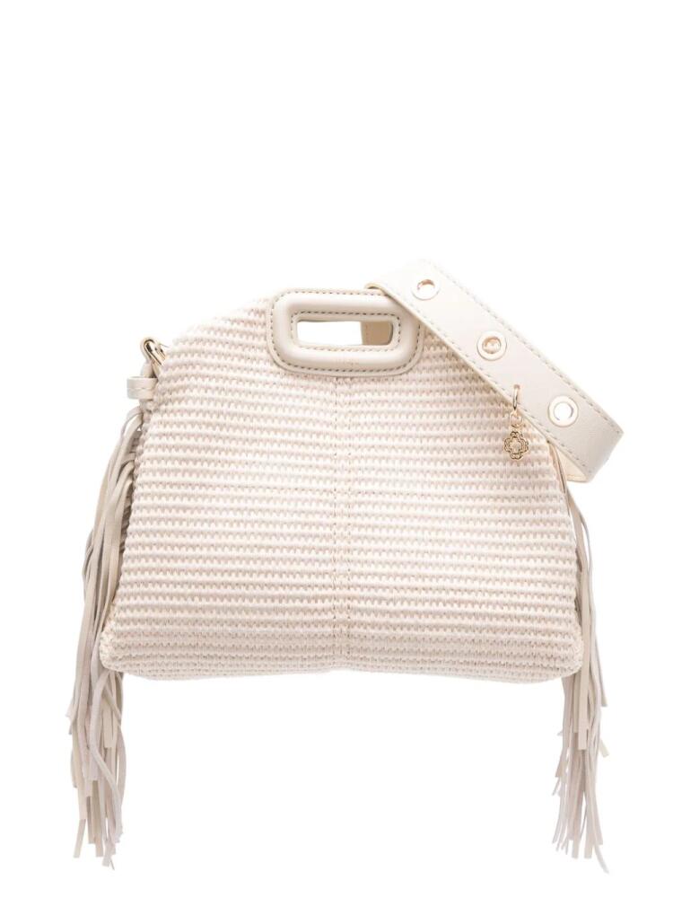 Maje M fringed tote bag - Neutrals Cover