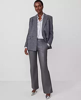 Ann Taylor The Jayne Trouser Pant in Faux Leather Cover