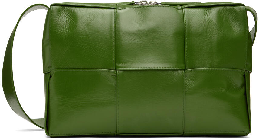 Bottega Veneta Green Medium Arco Camera Bag Cover