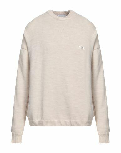 Gaëlle Paris Man Sweater Off white Acrylic, Polyester Cover