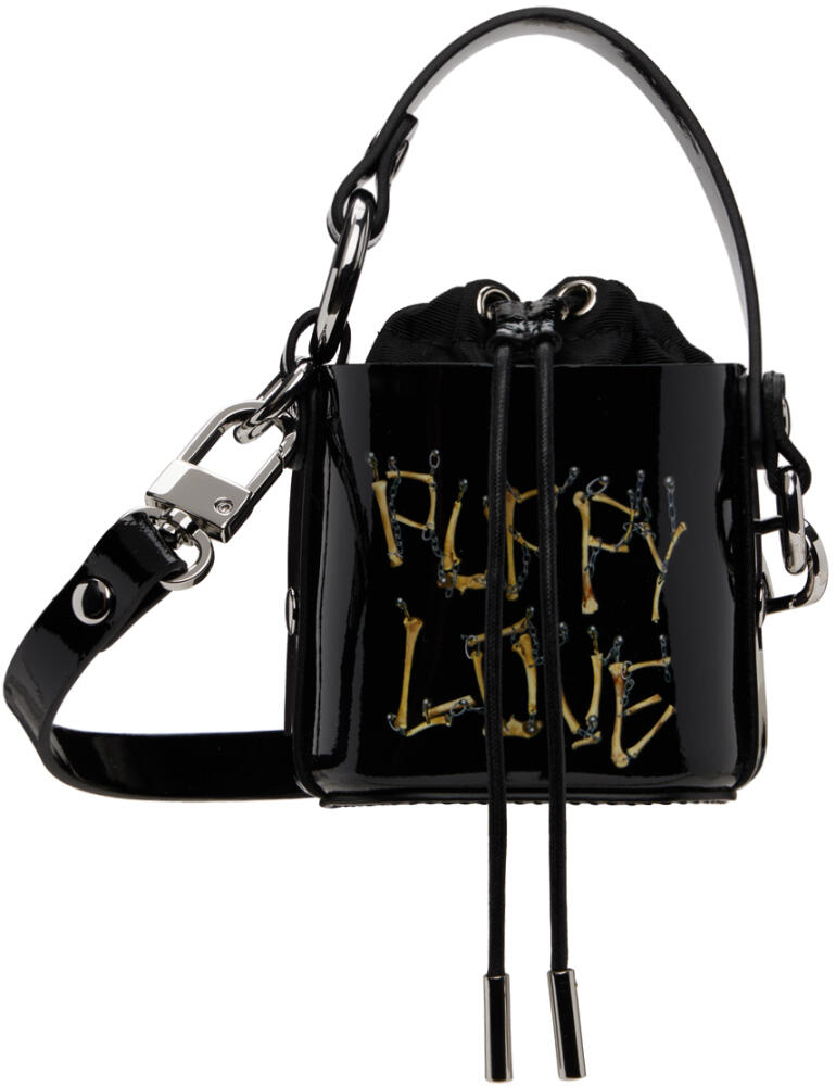 Vivienne Westwood Black Mini Daisy Drawstring Bucket Bag Cover