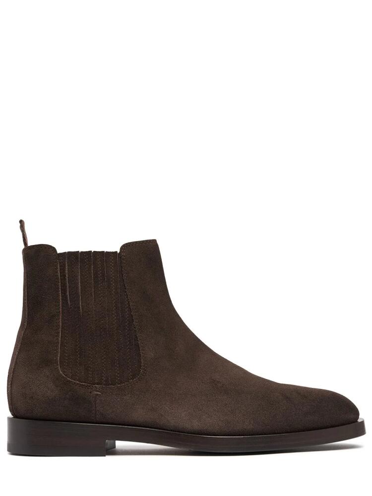 BRUNELLO CUCINELLI Suede Chelsea Boots Cover