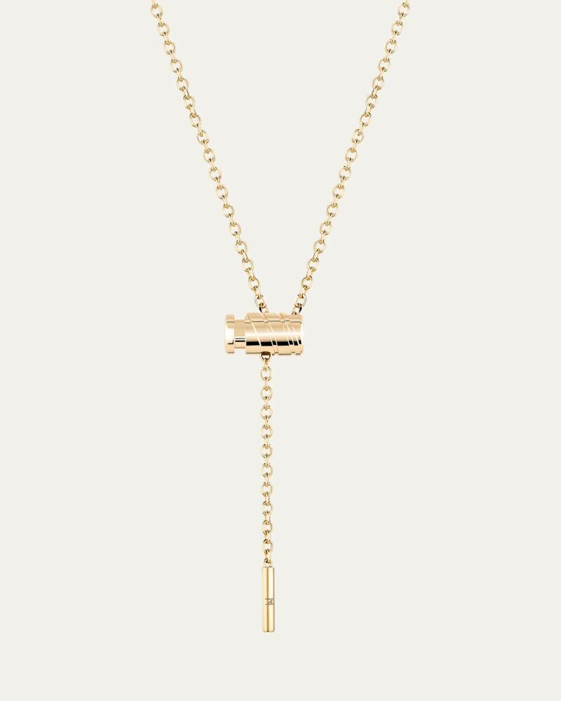 Nouvel Heritage 18K Gold Mini Latch Necklace Cover