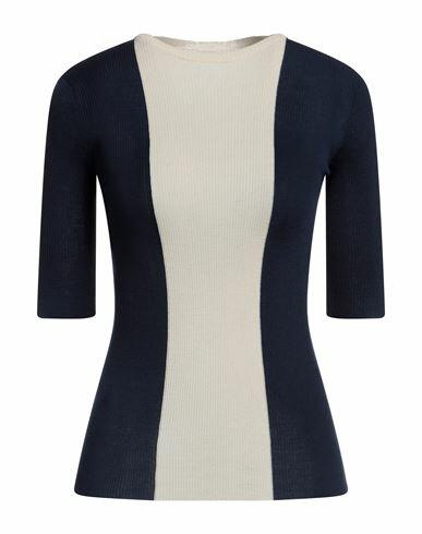 Roberto Collina Woman Sweater Midnight blue Merino Wool Cover