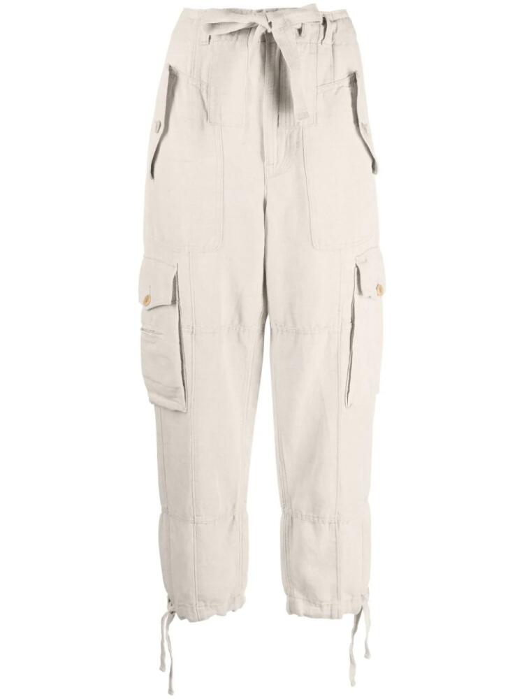 Polo Ralph Lauren tapered canvas cargo trousers - Neutrals Cover