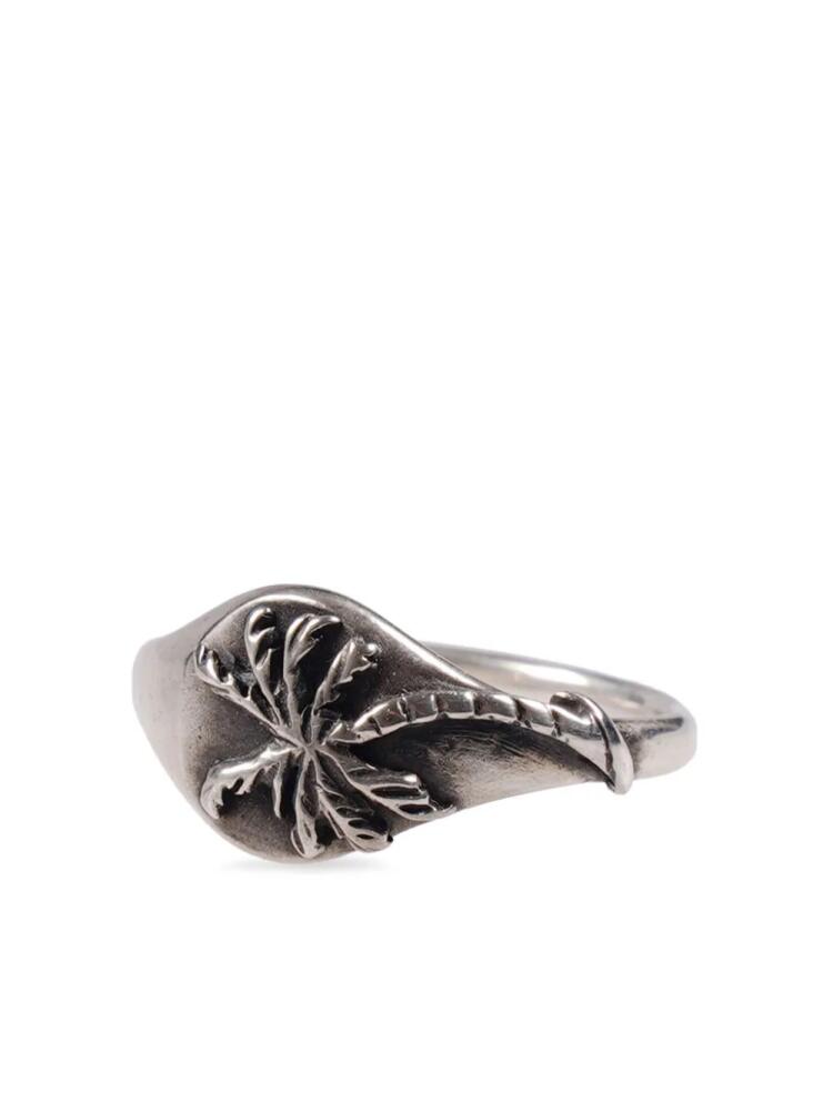 WERKSTATT:MÜNCHEN Palm polished-finish ring - Silver Cover