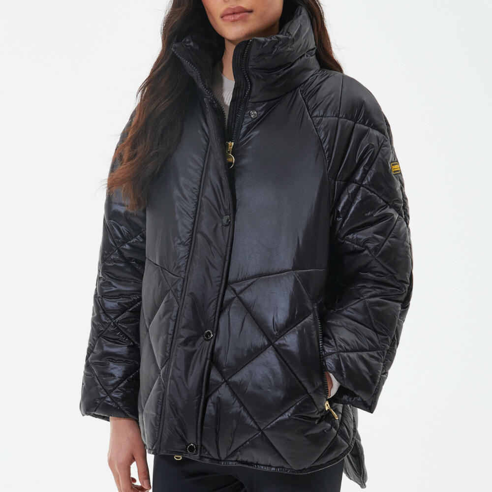 Barbour International Parade Quilted Shell Coat Cover