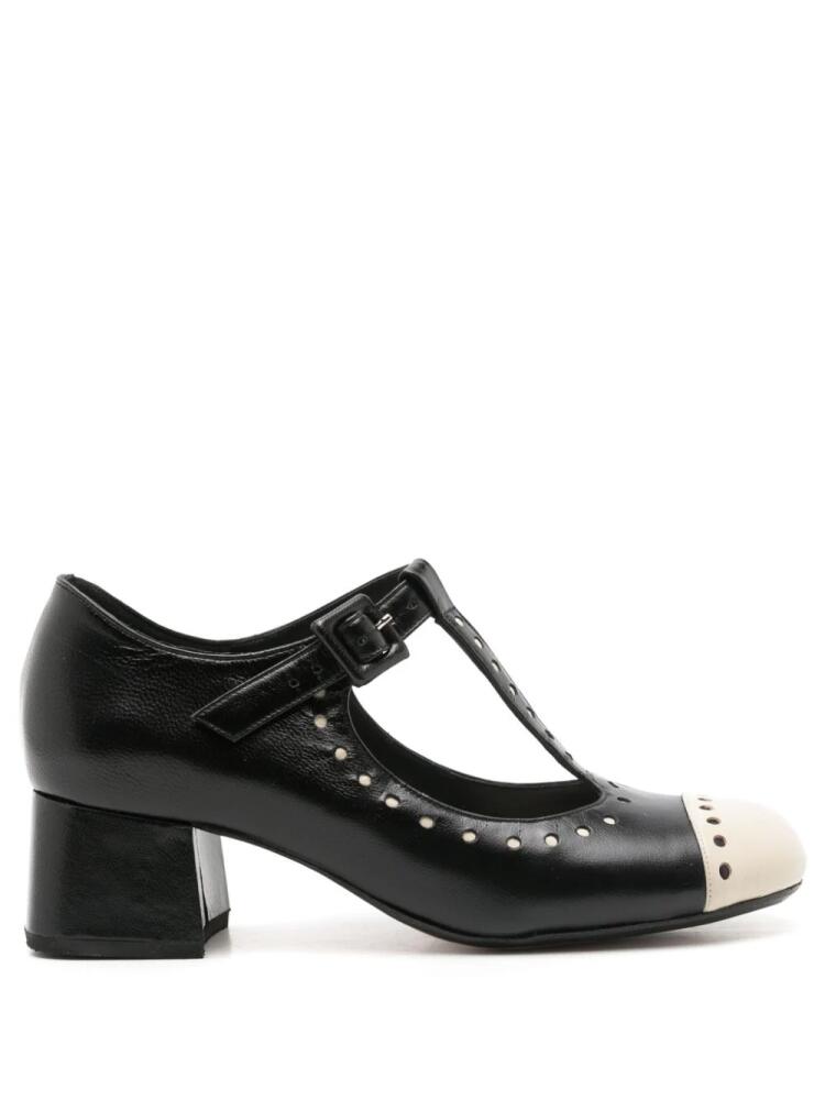 Sarah Chofakian Gabrielle 40mm Mary Jane pumps - Black Cover