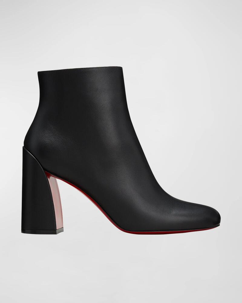 Christian Louboutin Turela Calfskin Red Sole Ankle Booties Cover