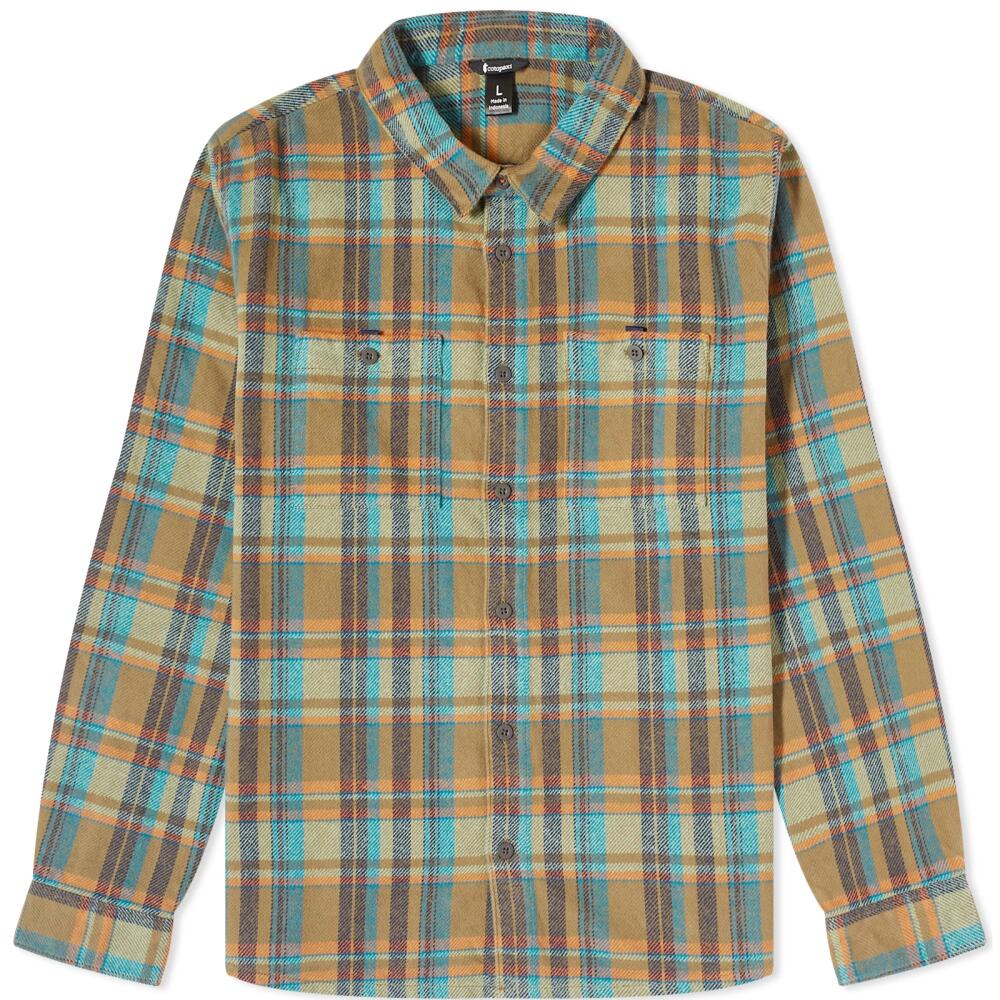 Cotopaxi Men's Mero Flannel Shirt in Oak Plaid Cover