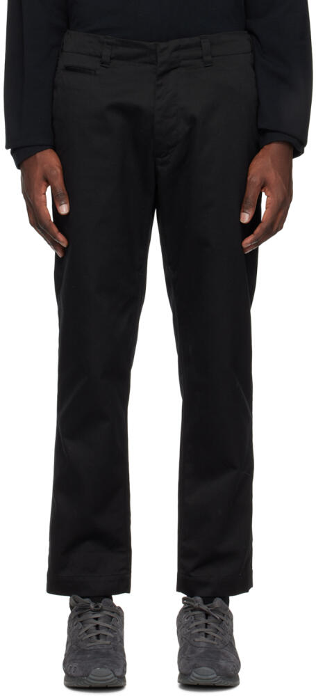 nanamica Black Chino Trousers Cover