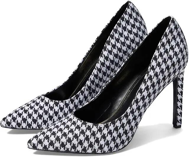 Nine West Tatiana Pump (Black/White Houndstooth) High Heels Cover