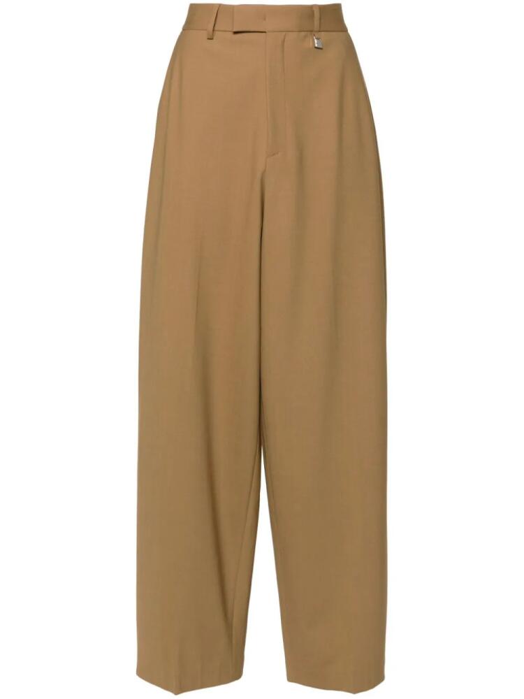 Giuseppe Di Morabito logo-charm trousers - Brown Cover