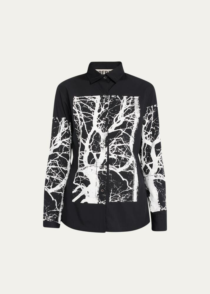 Libertine Midnight Forest Printed New Classic Shirt Cover