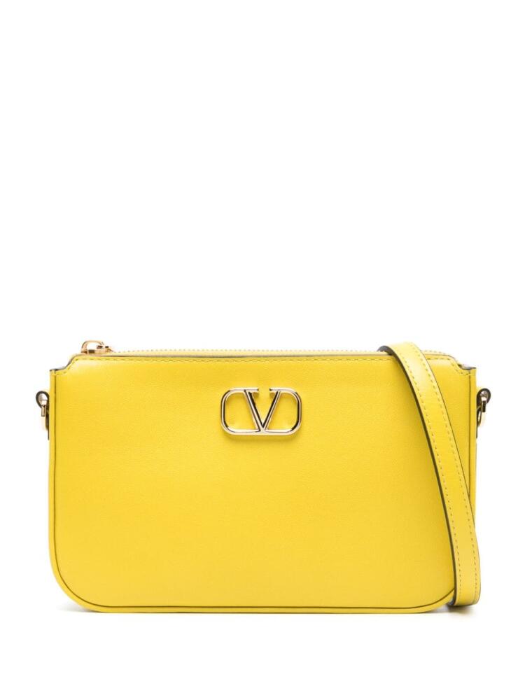 Valentino Garavani mini VLogo Signature crossbody bag - Yellow Cover