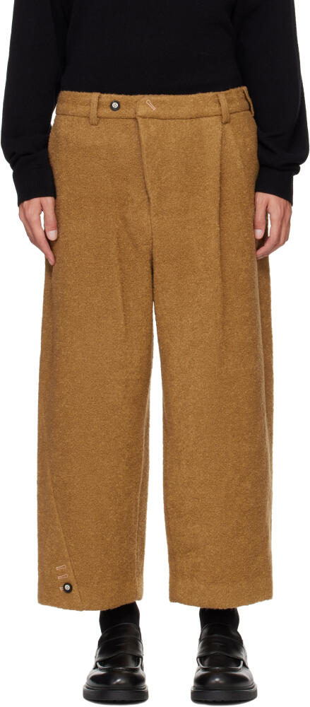 ADER error Tan Product. 73 Trousers Cover