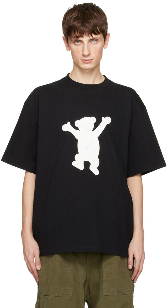 We11done Black Teddy T-Shirt Cover