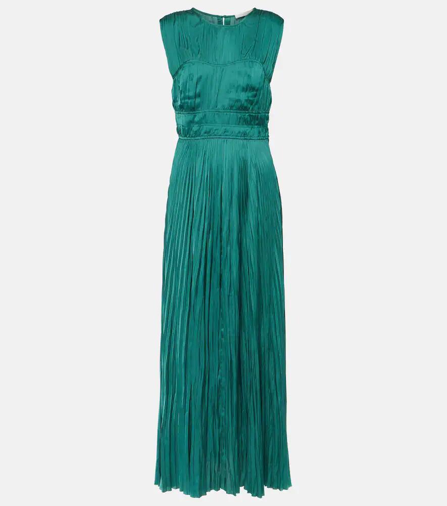 Ulla Johnson Delia pleated satin gown Cover