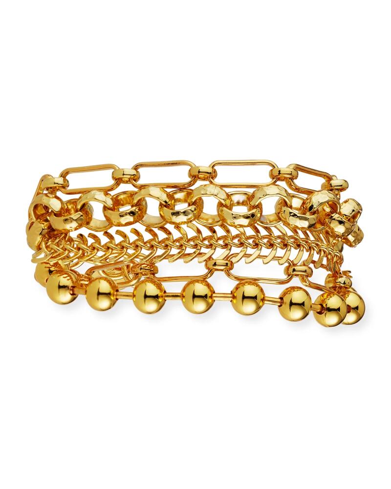 NEST Jewelry Gold Chain Multi-Strand Bracelet Cover