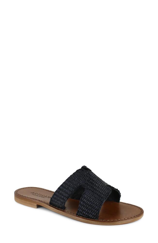 Artisan Crafted By Zigi Fenka Water Resistant Leather Sandal in Black Cover