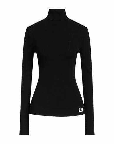 Burberry Woman Turtleneck Black Wool, Polyester, Polyamide, Elastane Cover