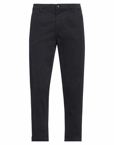 Markup Man Pants Midnight blue Cotton, Elastane Cover