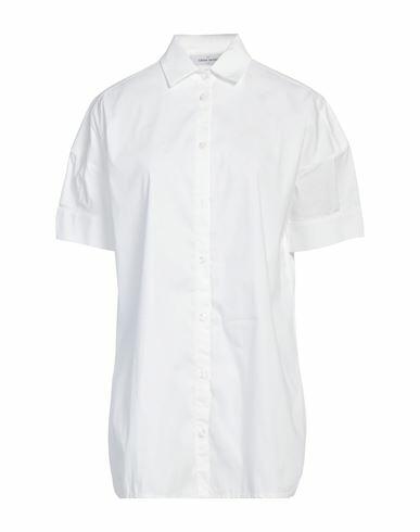 Gran Sasso Woman Shirt White Cotton, Polyamide, Elastane Cover