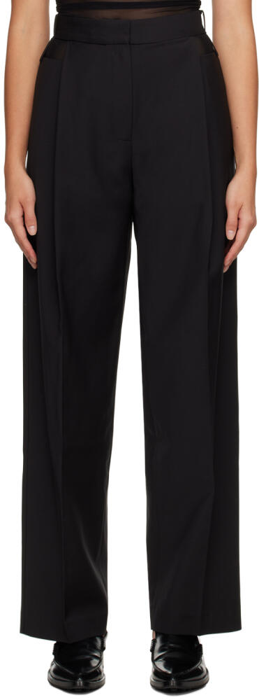 CAMILLA AND MARC Black Alma Trousers Cover