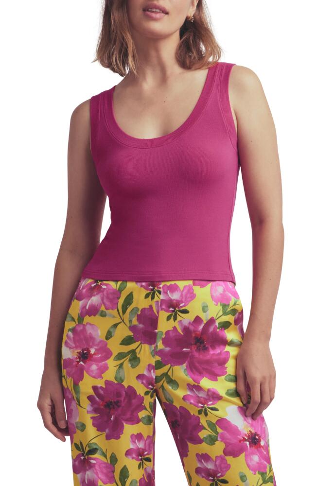 Favorite Daughter The Rib Tank in Cerise Cover