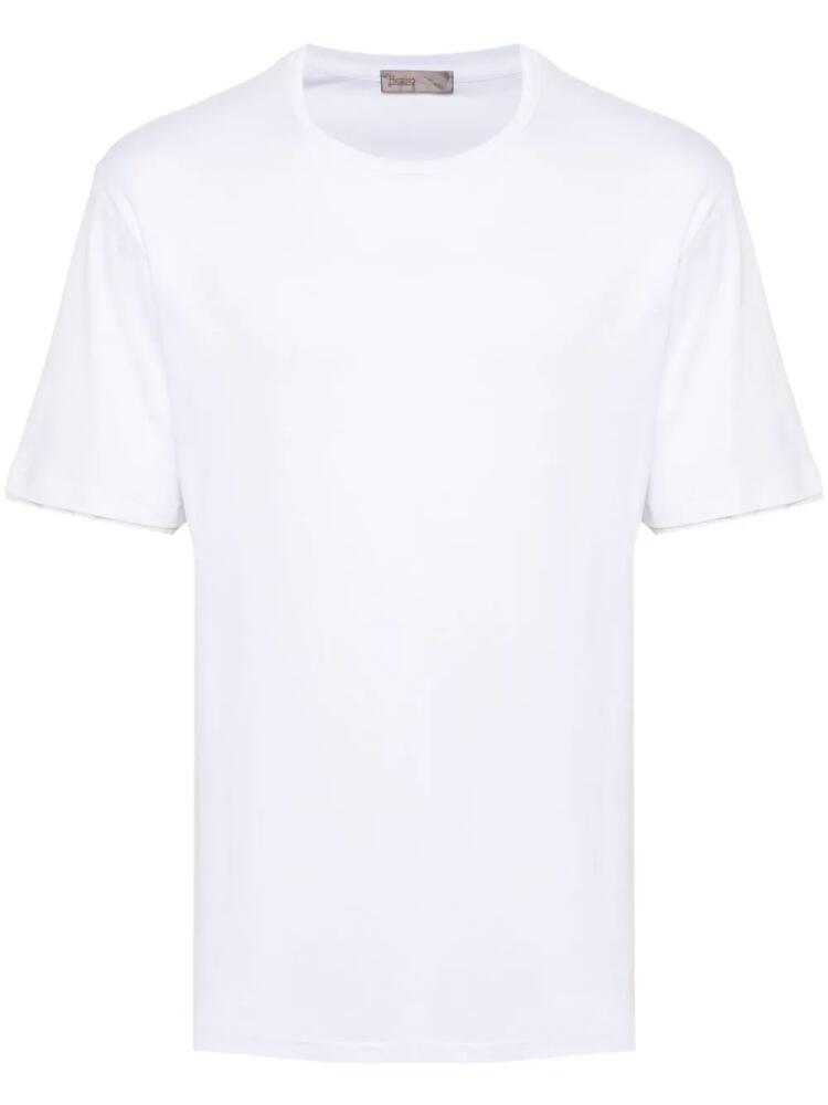 Herno logo-plaque T-shirt - White Cover