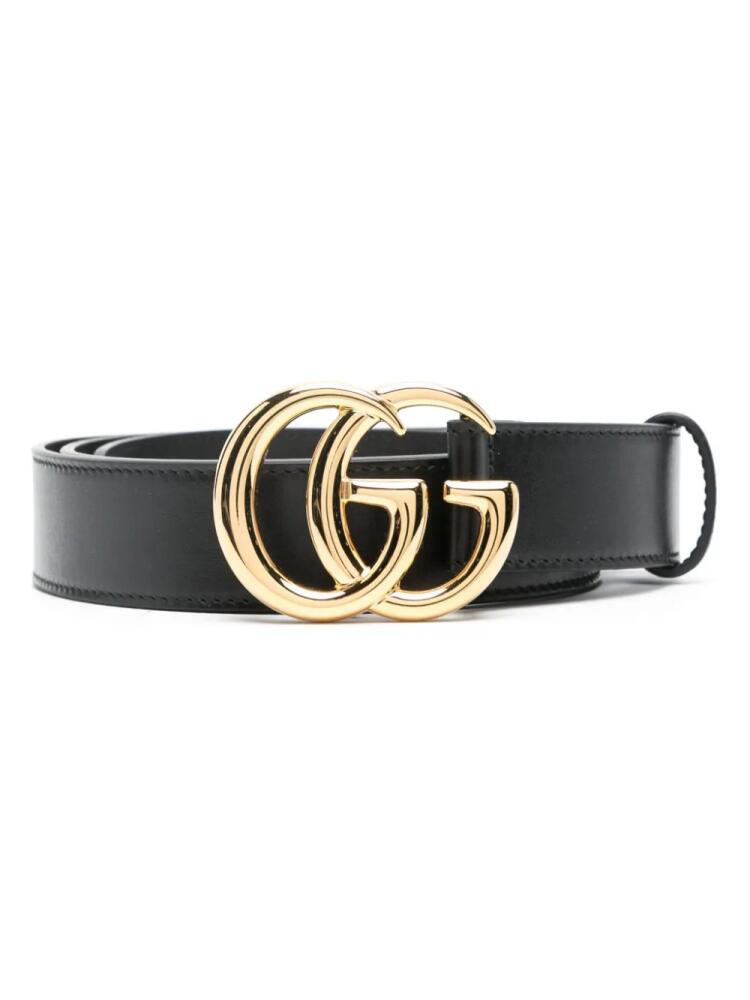 Gucci GG Marmont leather belt - Black Cover