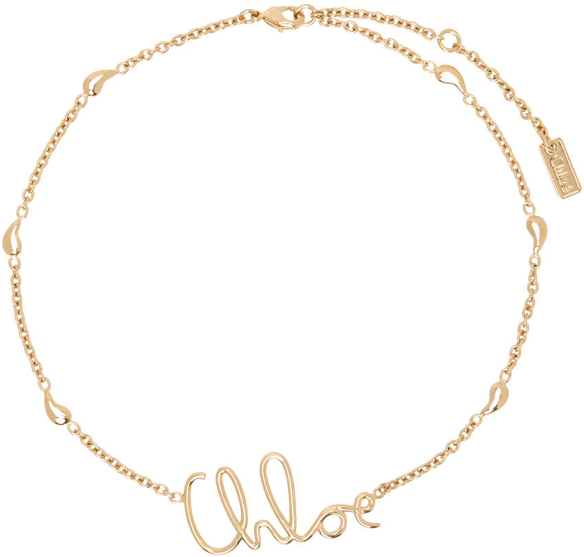 Chloé Gold 'The Chloé Iconic' Necklace Cover