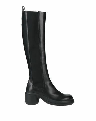 Jil Sander Woman Boot Black Calfskin Cover