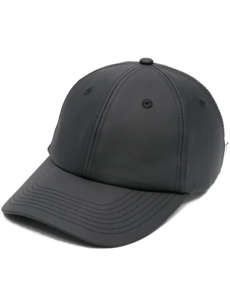 Rains waterproof curve-peak cap - Black Cover