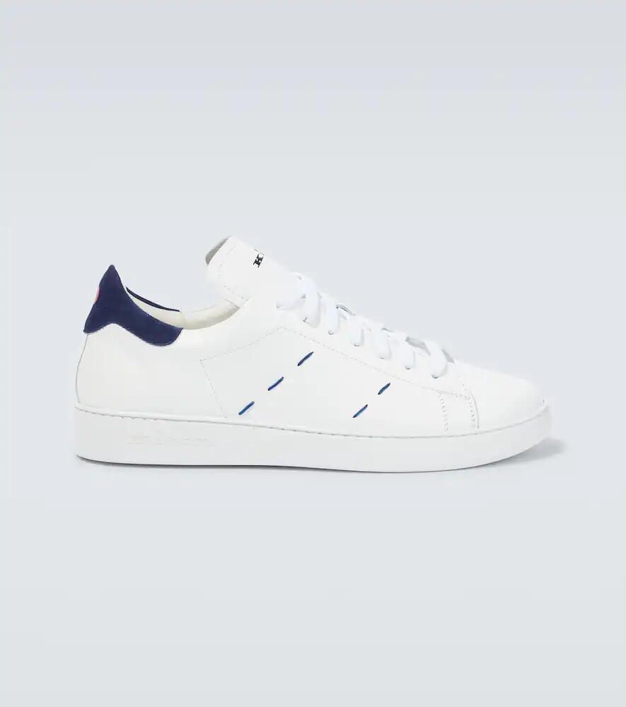 Kiton Stitched leather sneakers Cover