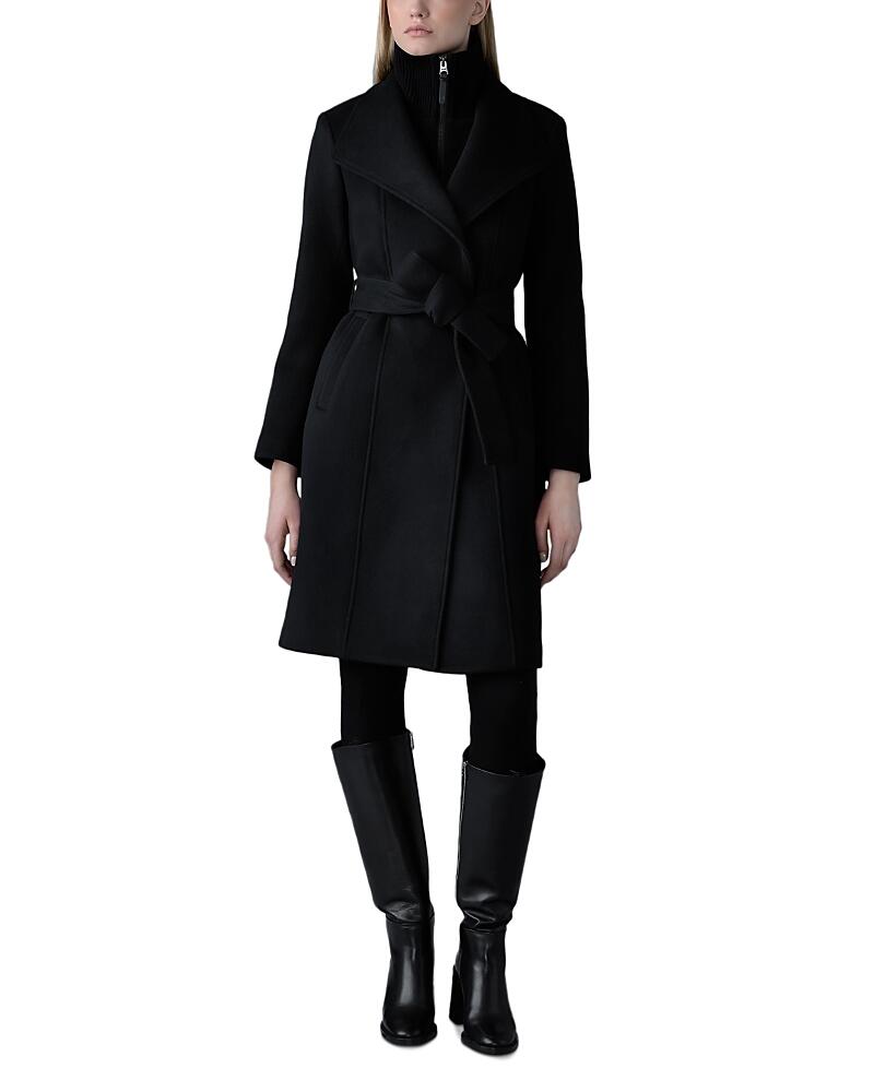 Mackage Norita Belted Wool Coat Cover