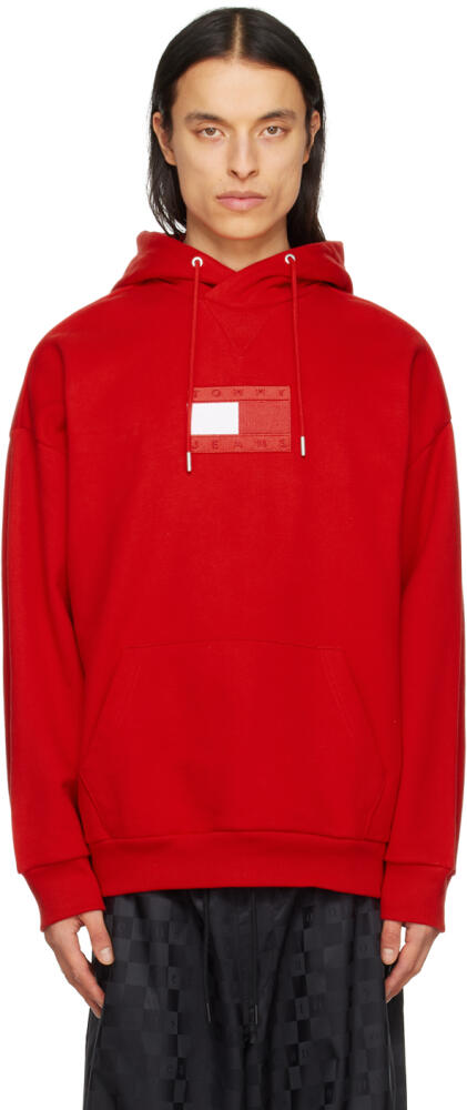 Tommy Jeans Red Flag Hoodie Cover