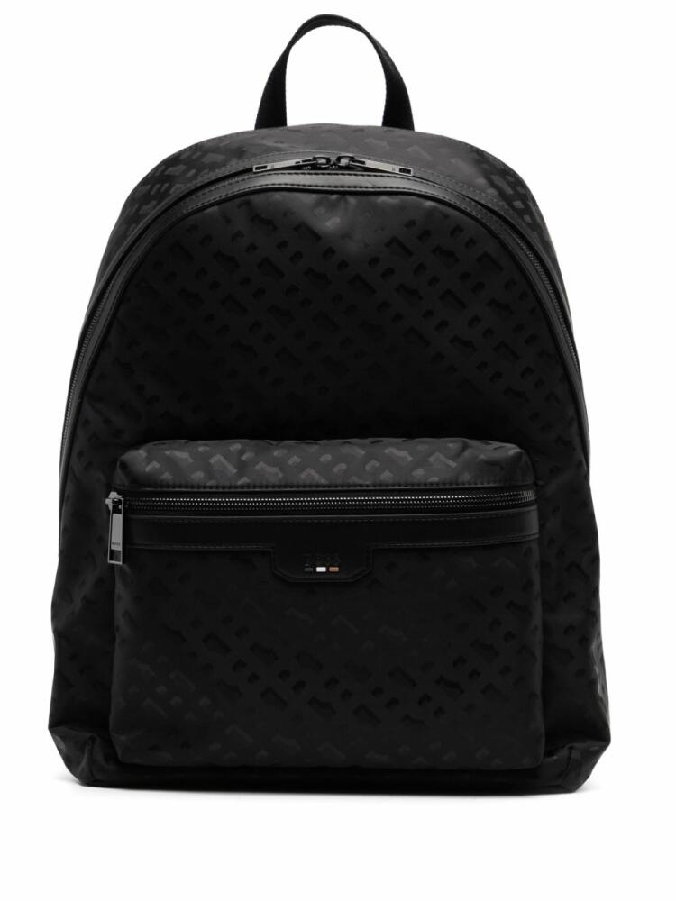 BOSS monogram backpack - Black Cover