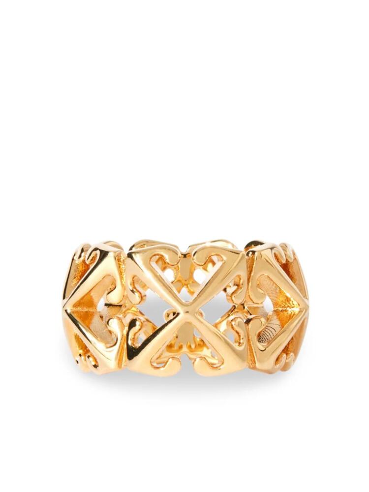 Off-White Multi Arrow ring - Gold Cover