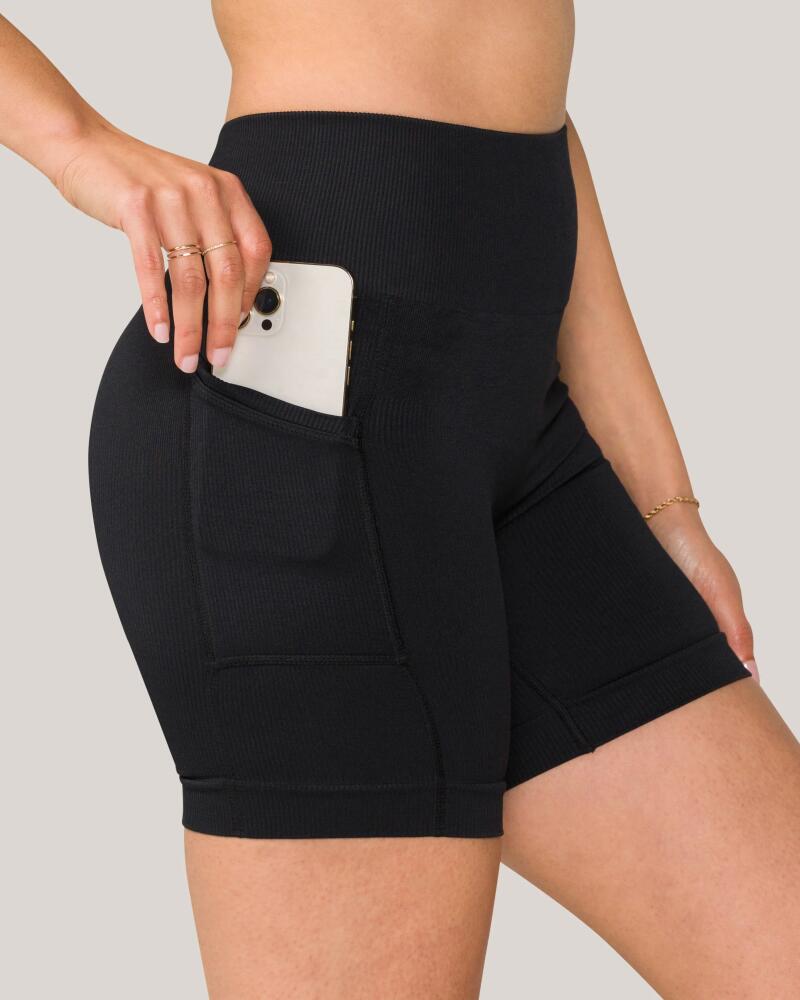 ALALA Barre Pocket Short in Black Cover